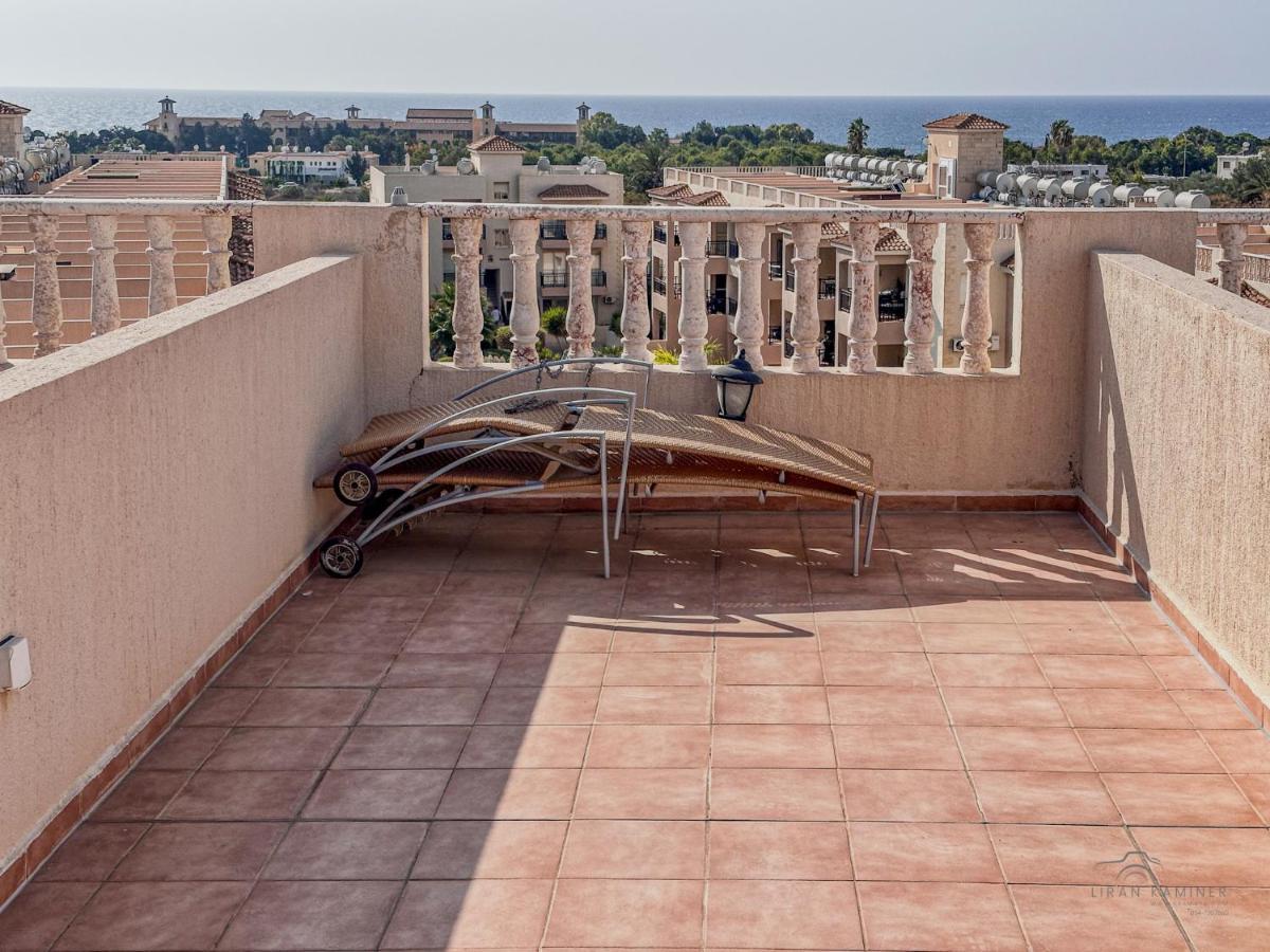 Ferienwohnung Royal Seacrest Crown-Jewel, 2B, Pools, Sea, Center Paphos Exterior foto